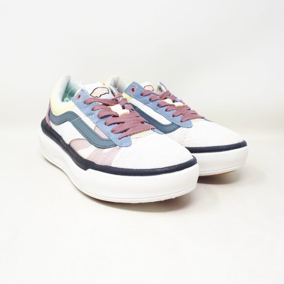 Vans Old Skool Overt CC Stacked Platform Shoe Sneaker Blanc De White Womens 8 US - Picture 4 of 13